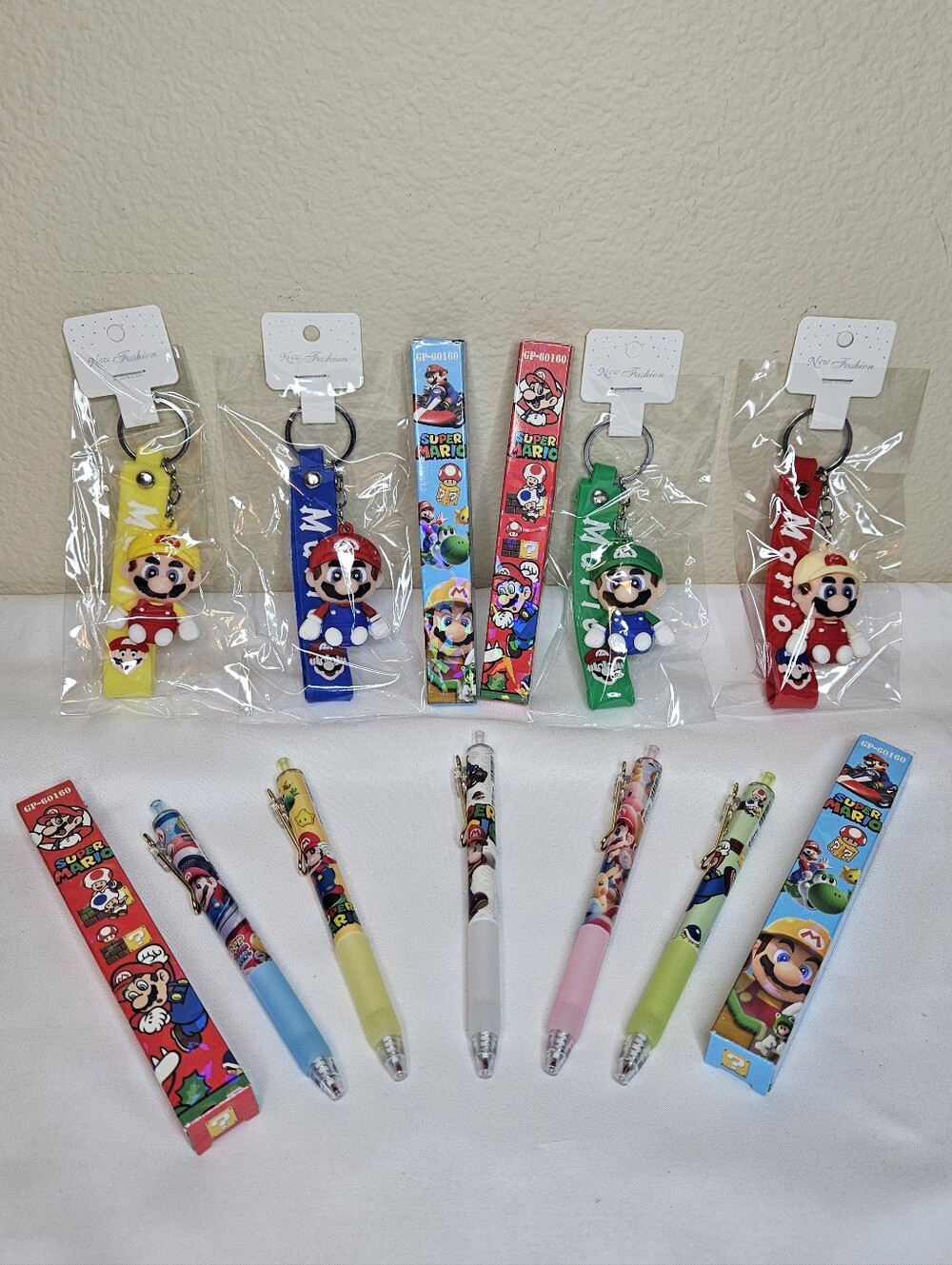Character Keychain + Mystery Pen Bundle | Choose Your Keychain NWT